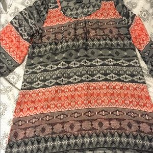 Rue21 sheer short sleeve shirt