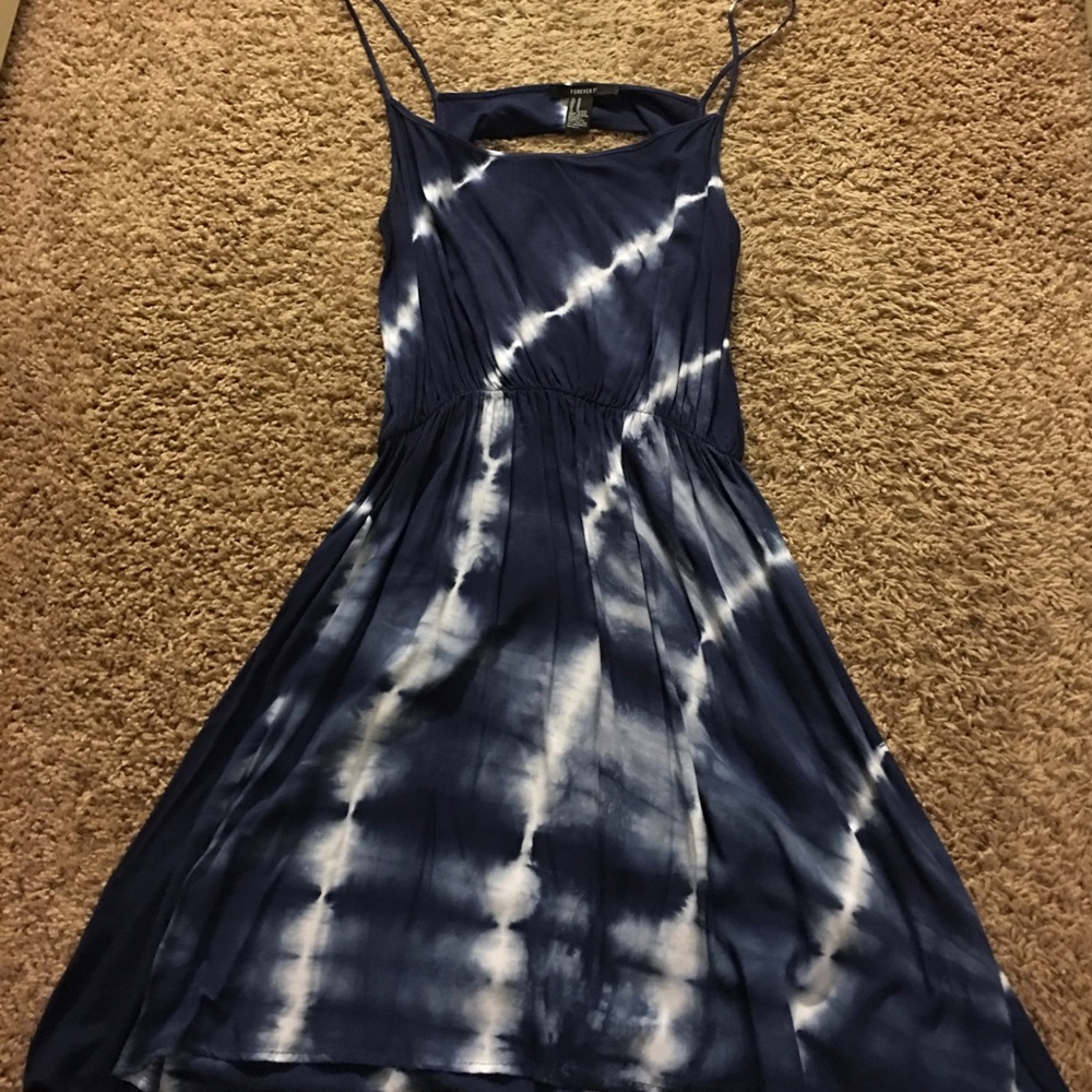 Forever 21 Tye Dye Backless Sundress