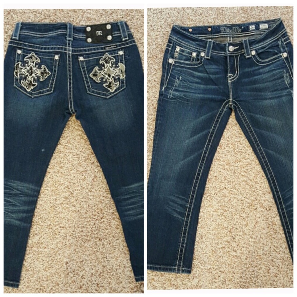 Miss Me Easy Crop Size 26