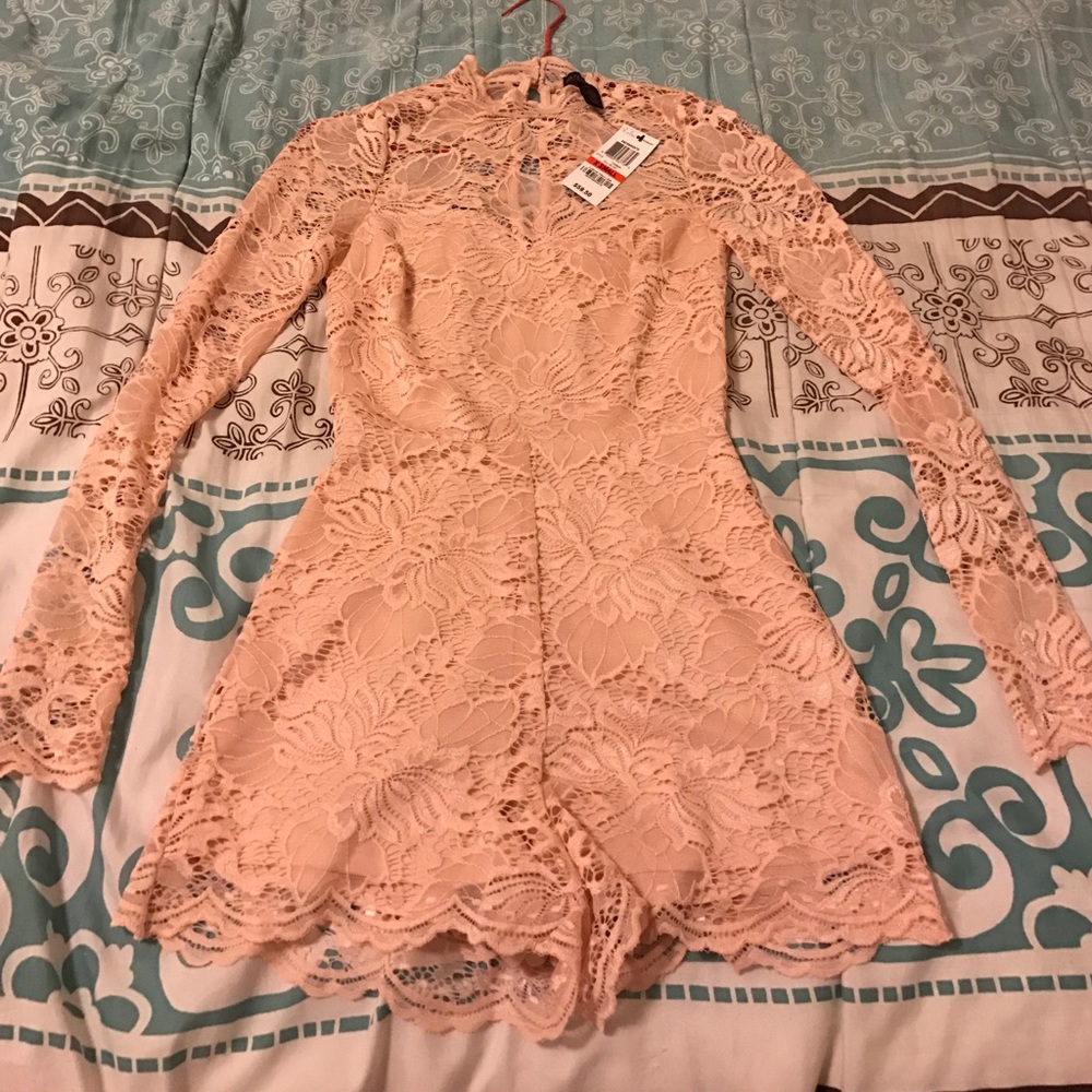 NWT lace romper