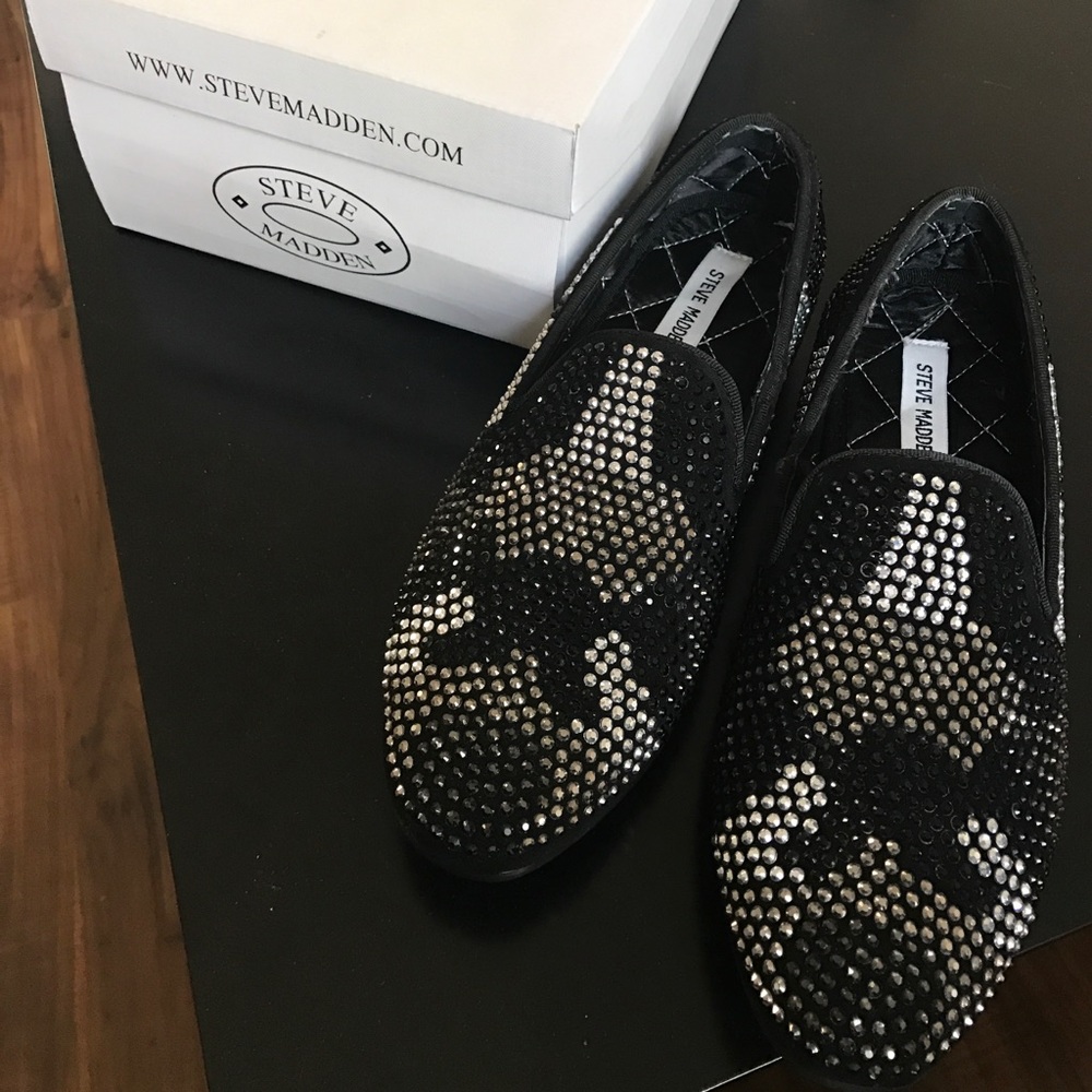 Steve Madden silver Caviar