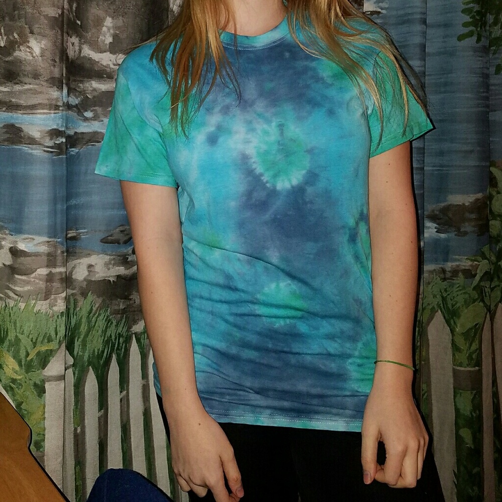 Sun burst Hand Dyed Tie-Dye Shirt