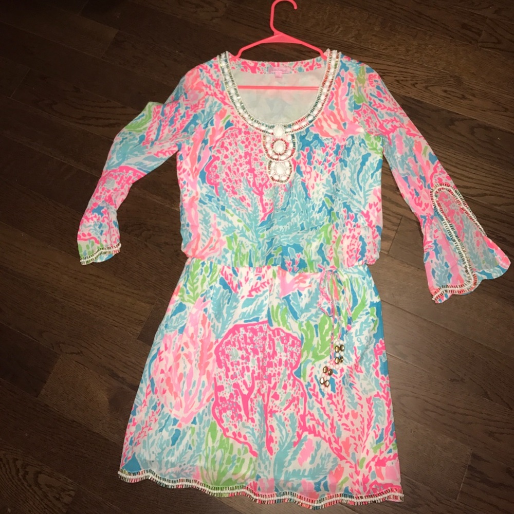 Let's Cha Cha beaded dress