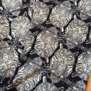 LuLaRoe OS OWL leggings.