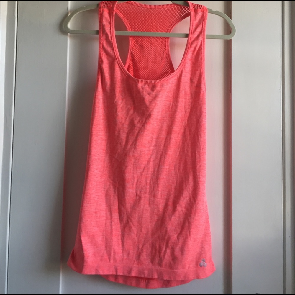 Bright Coral Soba Sport activewear top