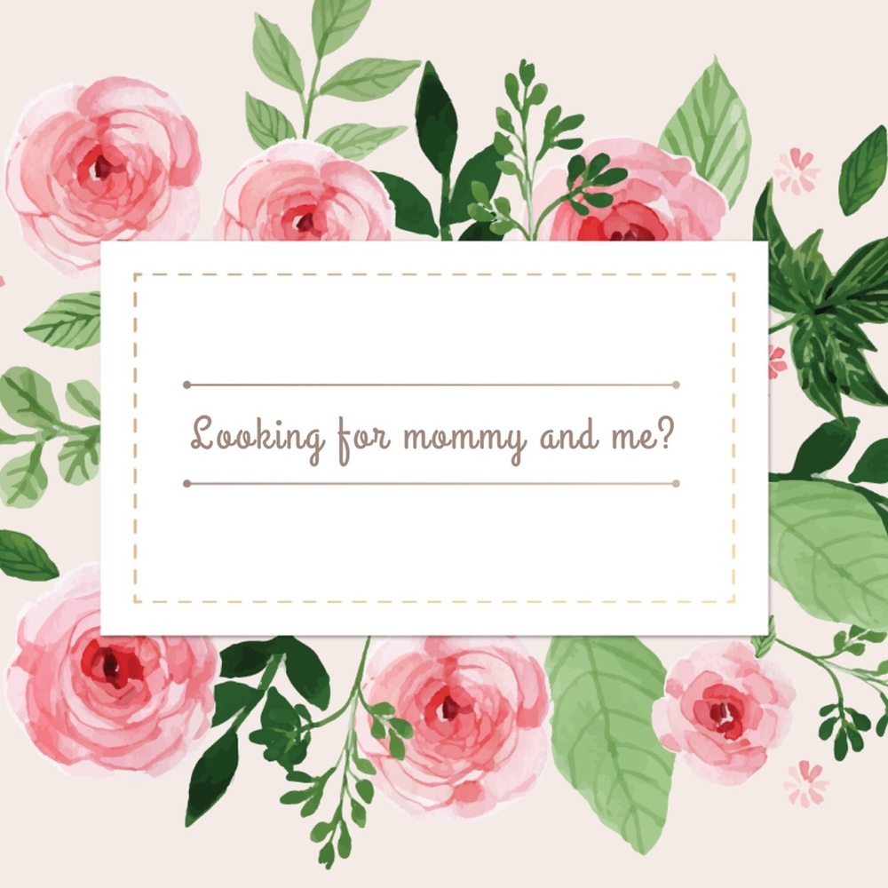 I make custom mommy and me matching items!!!