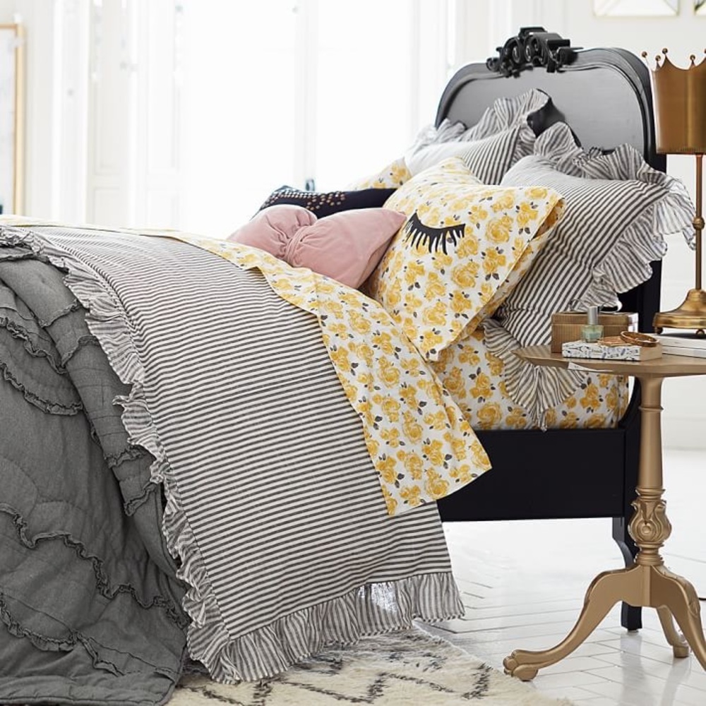*SOLD* The Emily & Meritt Marigold Rose Sheet Set - Picture 2 of 4