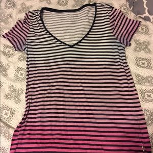 Striped American Eagle tee