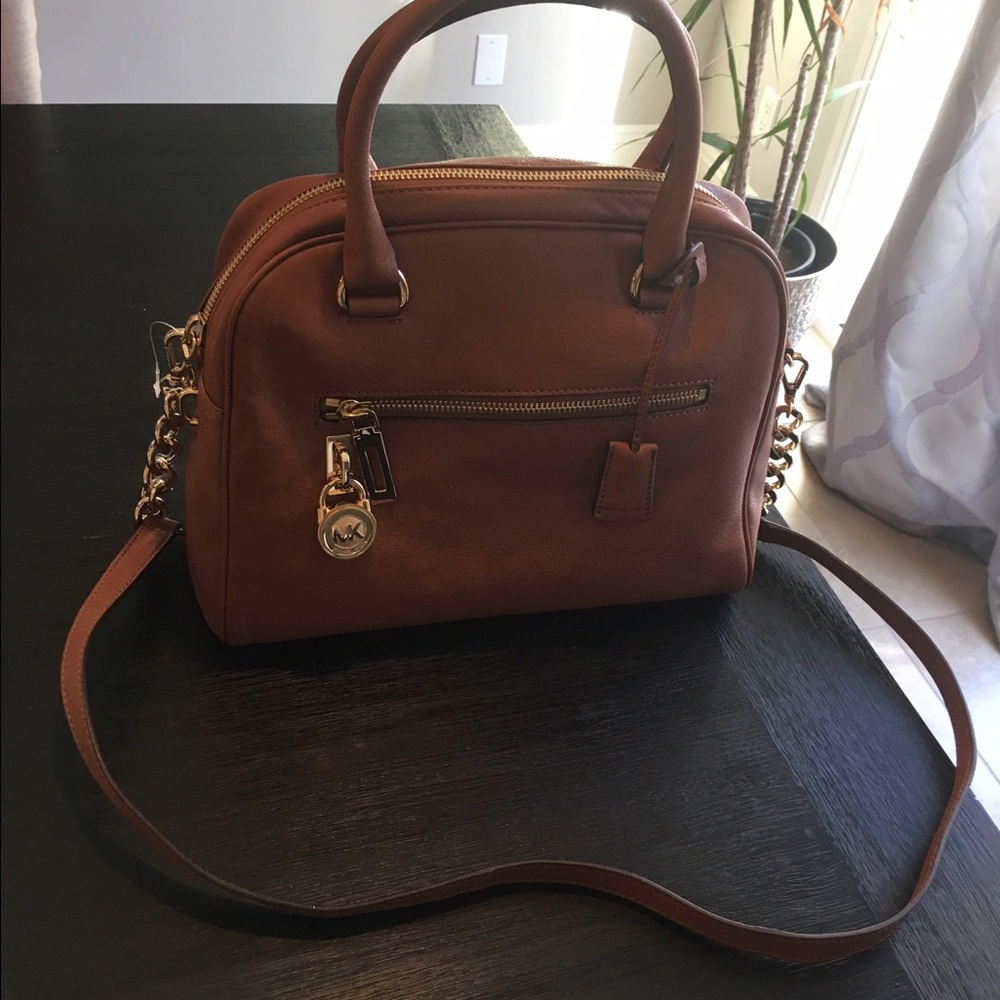 Michael Kors handbag with chain cross body