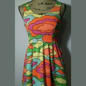 Lamour Rainbow Short Dress.
