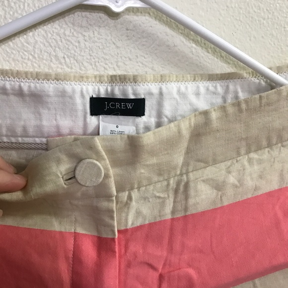 j.crew stripped summer shorts - Picture 2 of 3