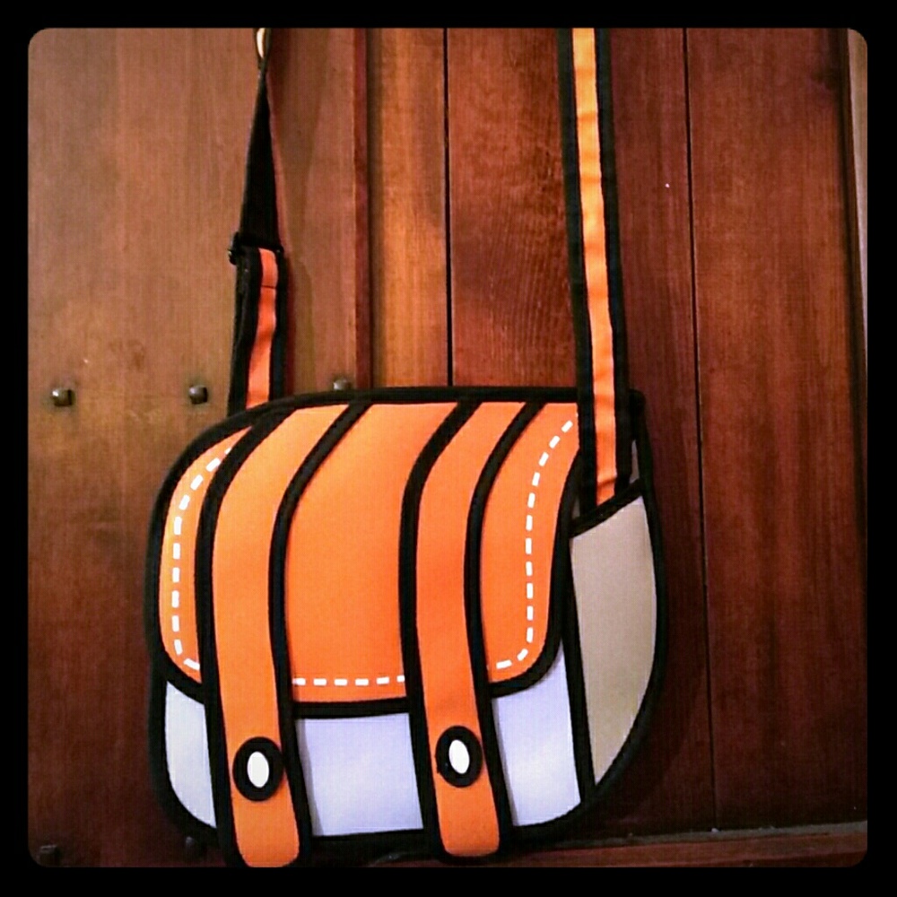 Cartoon messenger bag