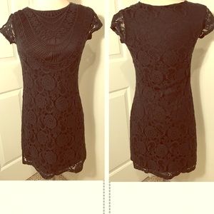 Xhilaration Black Lace Dress