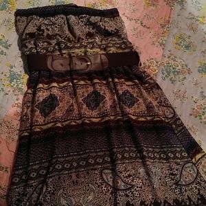 Strapless sundress size 3x