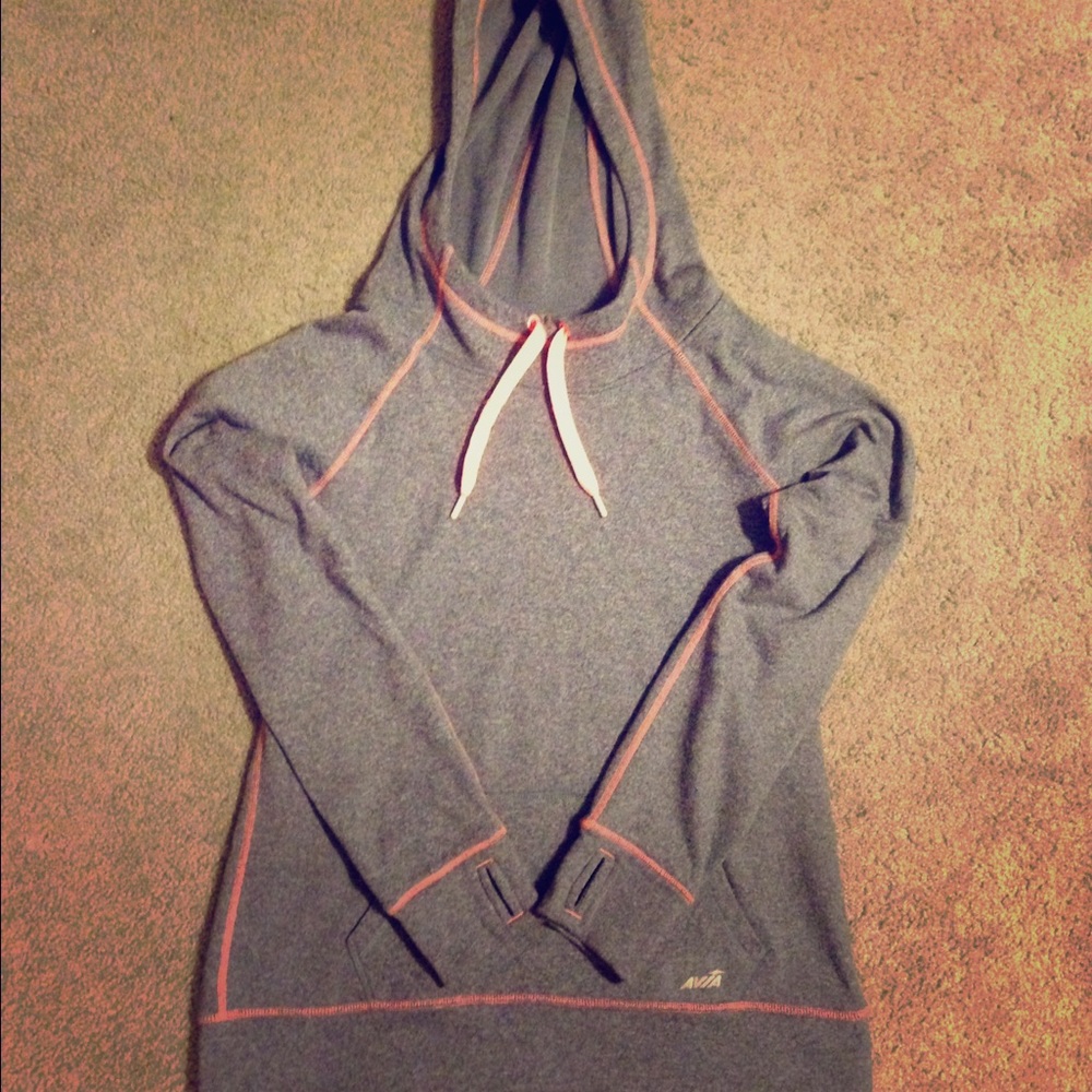 Avia gray and peach hoodie❣️