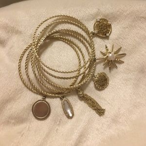 Kendra Scott bangle bracelet set summer 2016.