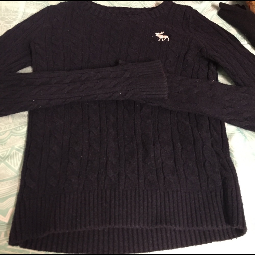 Small navy blue Abercrombie and Fitch