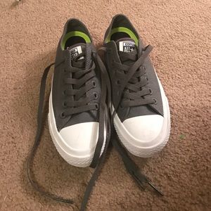 Grey Low-Top Converse