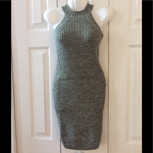 ⬇️ $36 OLIVE KNITTED FIT ME DRESS - Picture 4 of 6