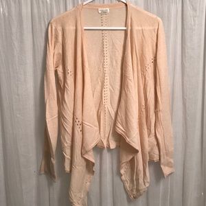 Club Monaco pink cashmere sweater size large