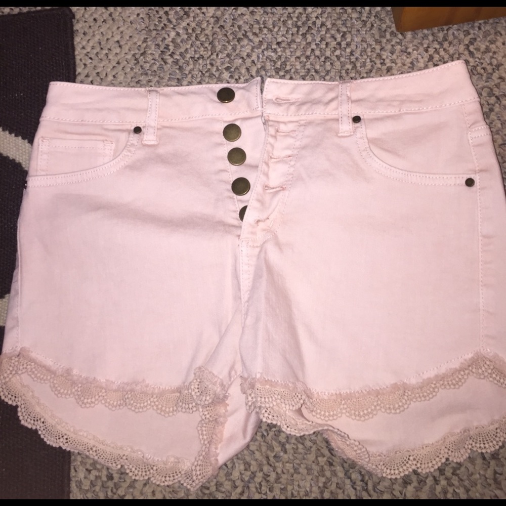 High Waisted Jean Shorts