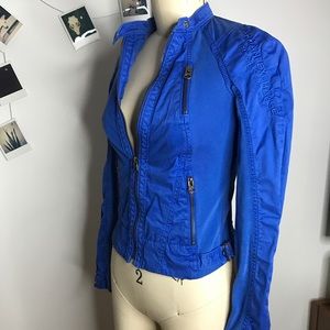 Electric Blue Armani Exchange Jacket