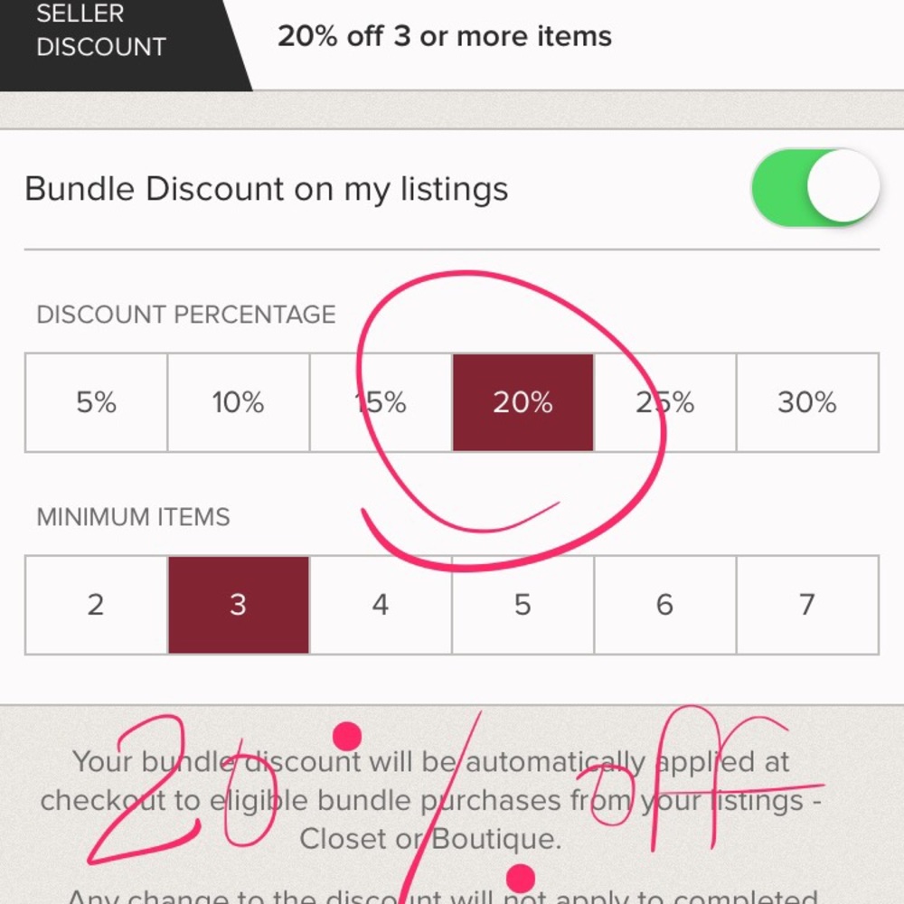 20% off 3 items or more!!!