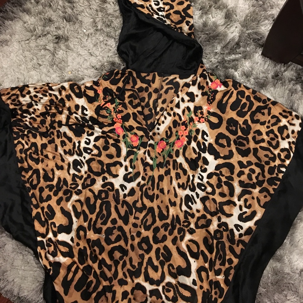 Bebe Hooded Poncho