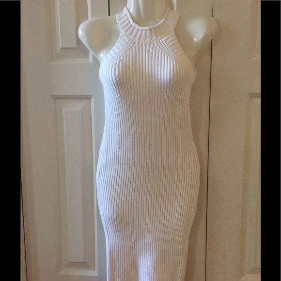 🎉HP🎉 WHITE KNITTED DRESS - Picture 6 of 6