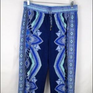 ISO CYNTHIA ROWLEY PALLAZO PANTS SIZE L