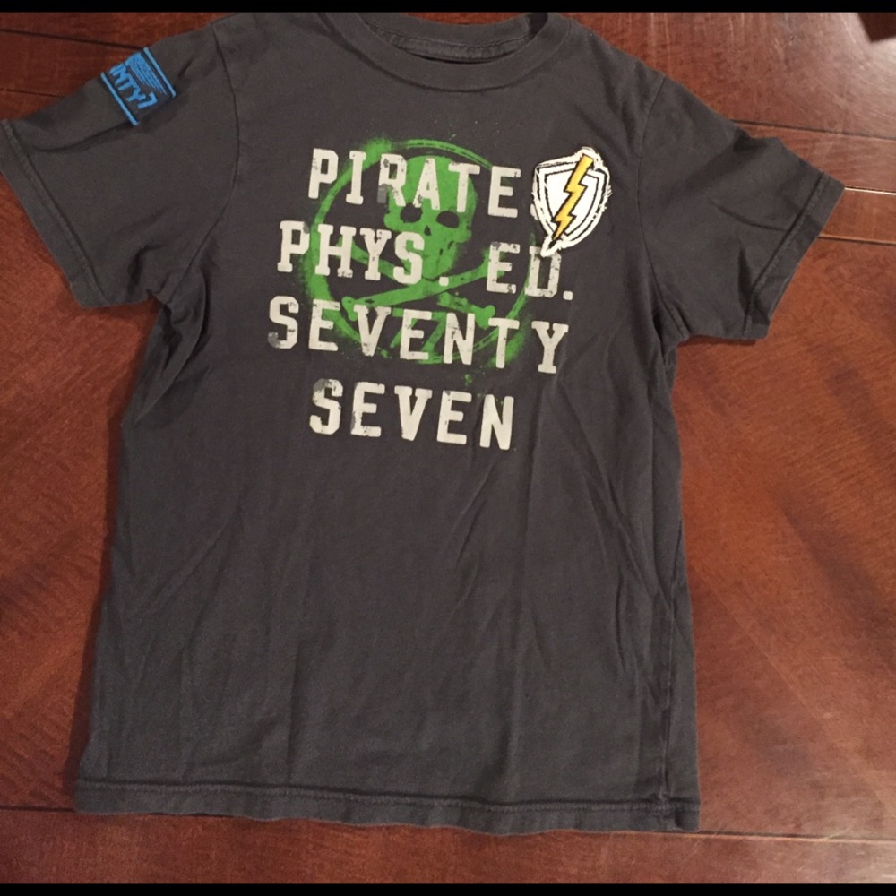 Boys 77 Kids patch t-shirt