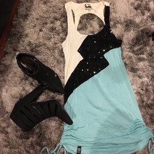 LUXURIE by Lrg mini dress