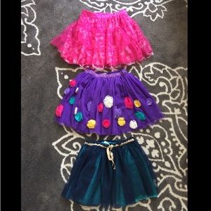 Bundle of 3 girls skirts