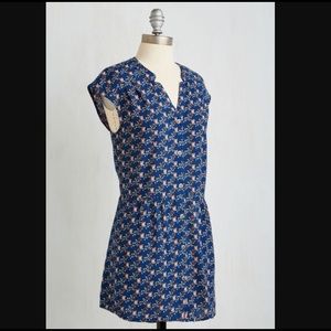 ModCloth "Well Within Your Peach" top with owls