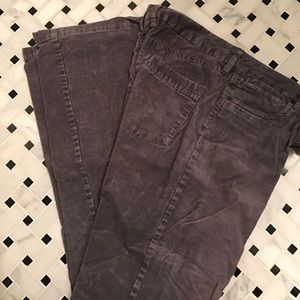 Boot cut size 10t gray corduroy jeans 👖