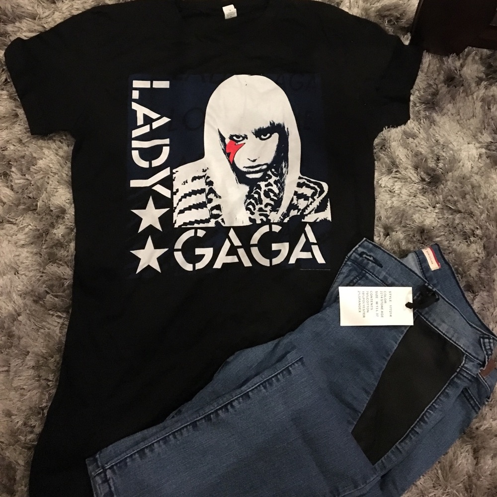 NEW Lady Gaga tshirt XL