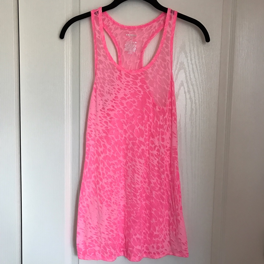 Express sheer tank top