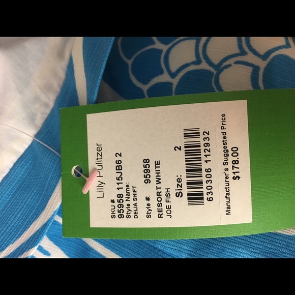 Lilly Pulitzer Delia Shift in Joe Fish - Picture 2 of 4