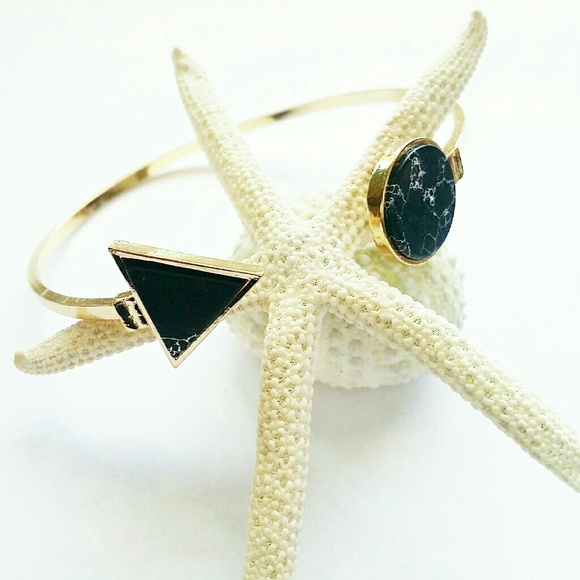ocean drift jewelry hawaii  Jewelry - Blk stone cuff GP