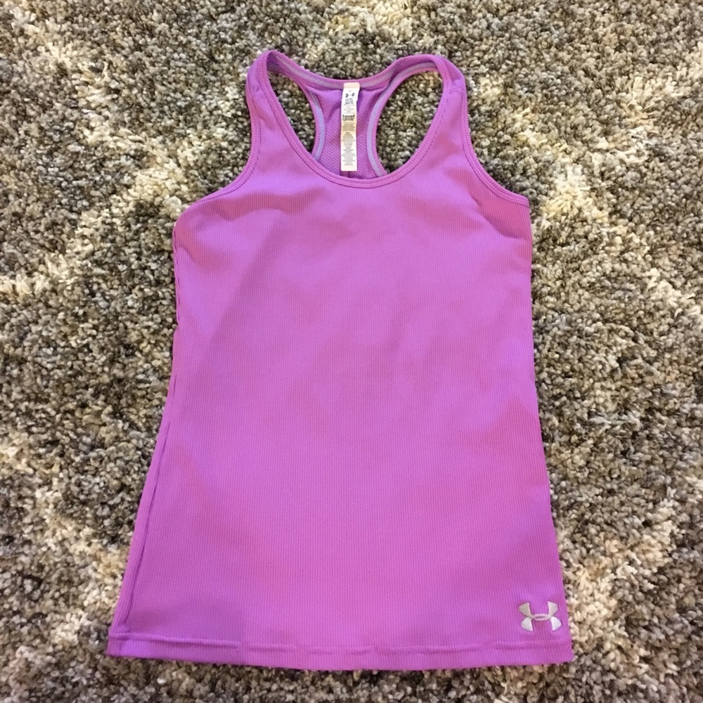 Girls UA tank top YLG