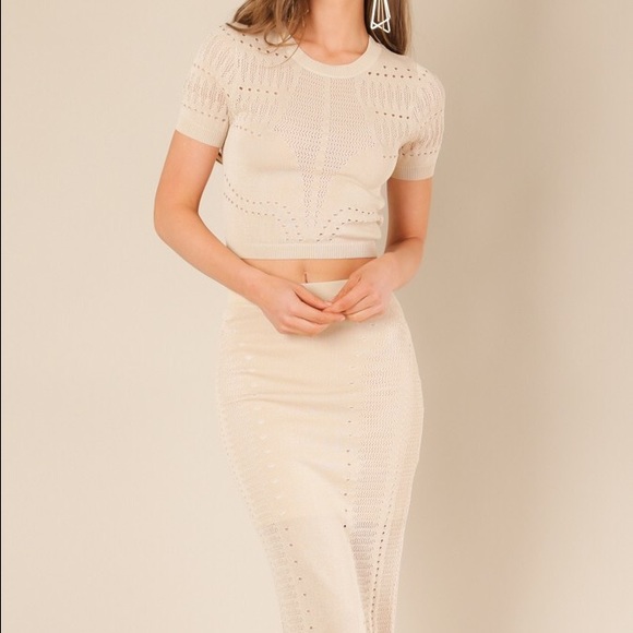 LAST 2 // Sapphire Two Piece Dress - Picture 7 of 8