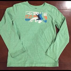 Kids Snowboarding Graphic Tee