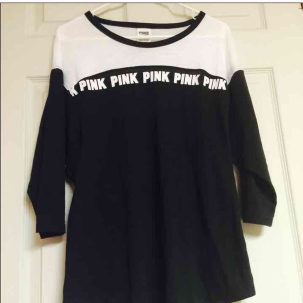 Pink black and white Victoria Secret
