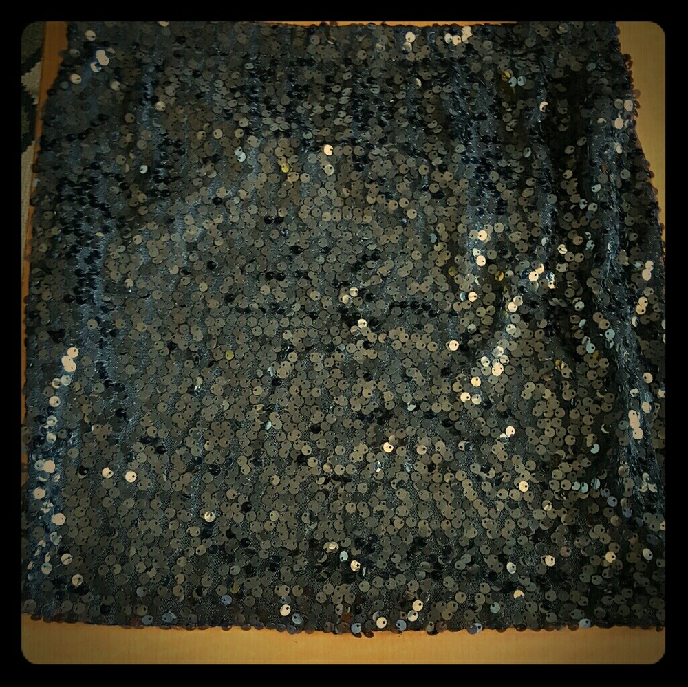 Black Sequin Mini