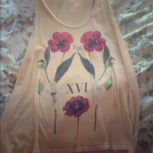 Floral tank top