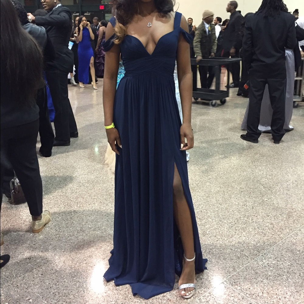 Navy Blue prom/Ball gown