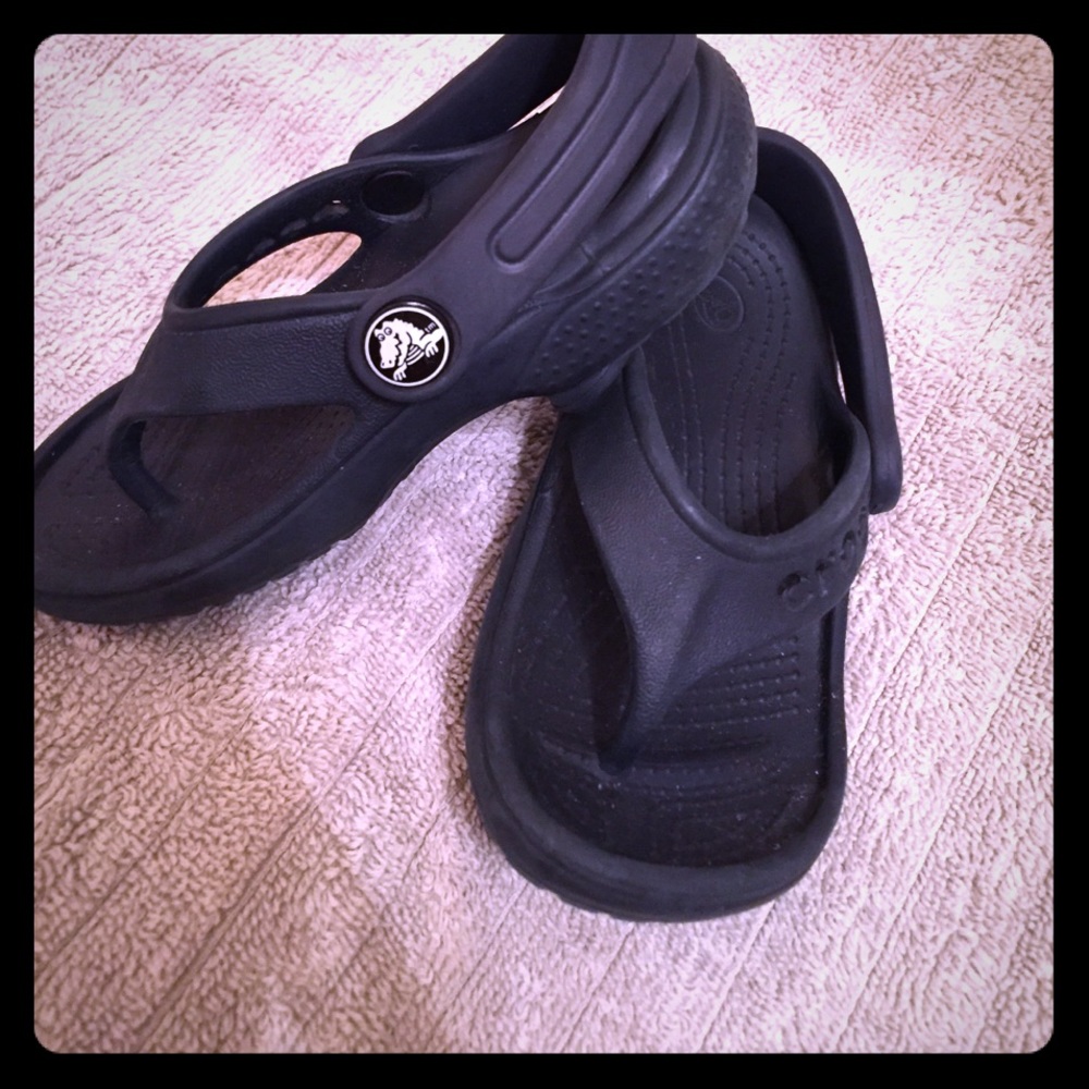 Crocs flip flops