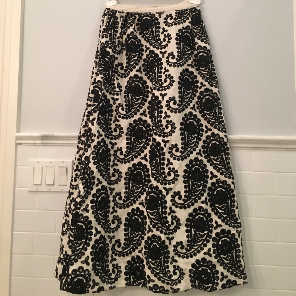 Vintage Handmade Maxi Skirt from the 60s - Picture 2 of 4