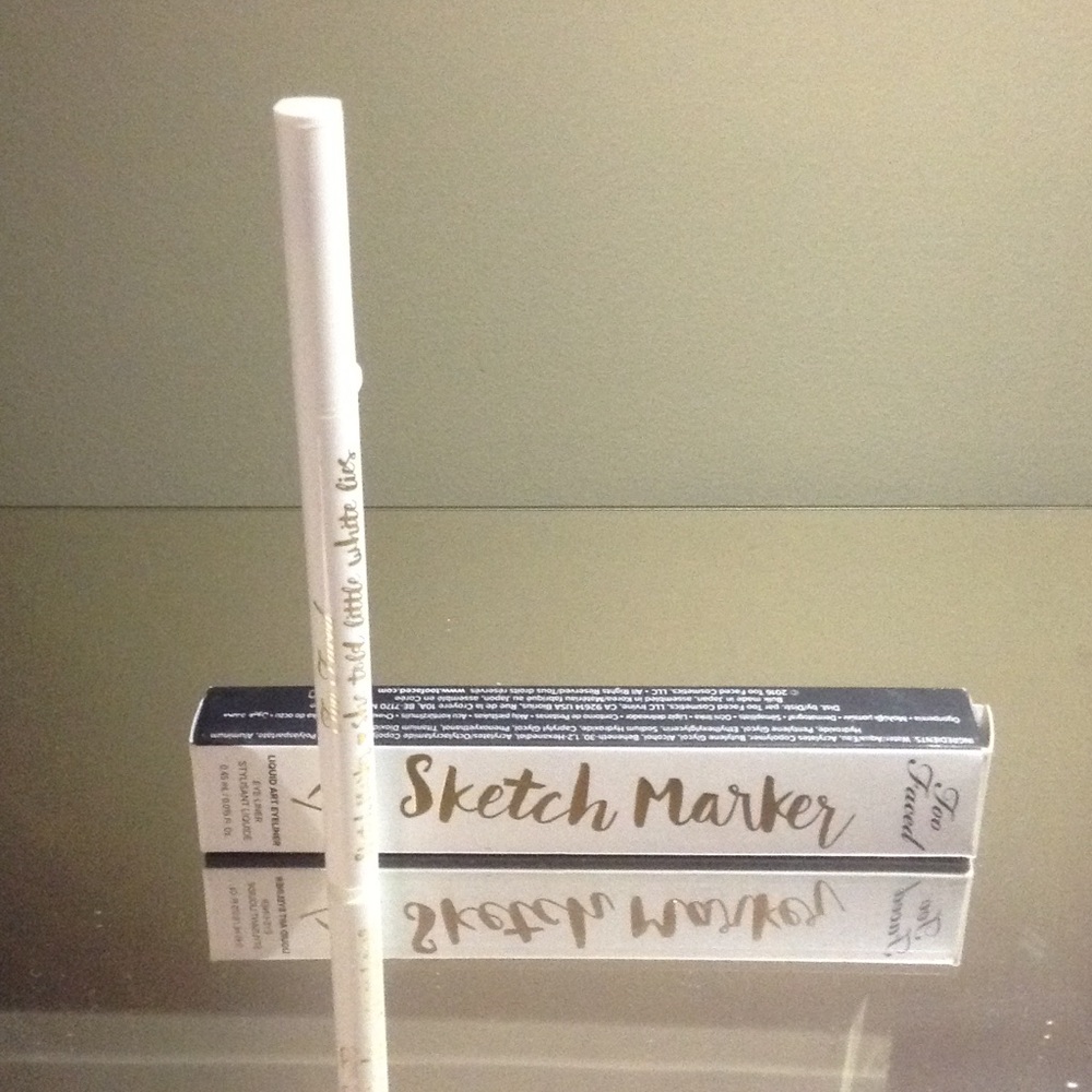 Too Faced Sketch Marker - PURE WHITE
