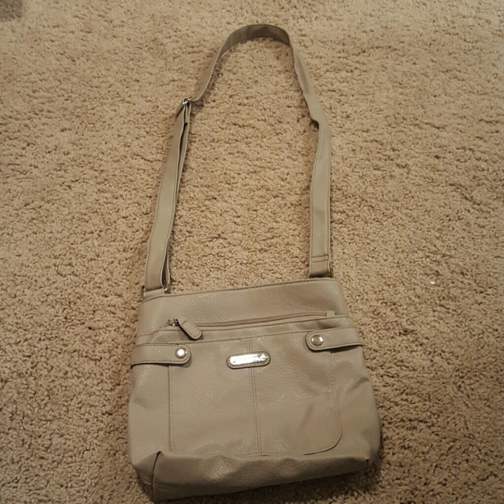 Neutral Cross Body Bag